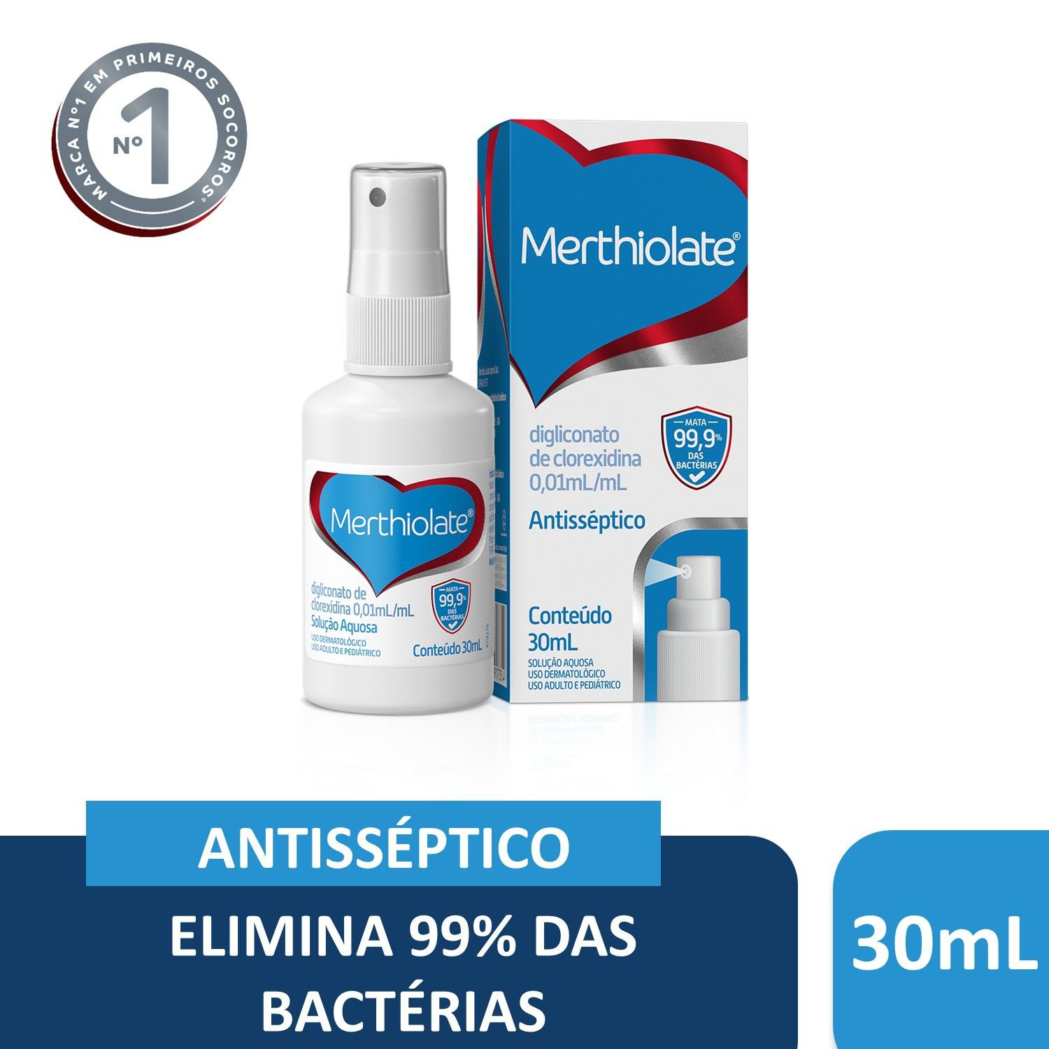 MERTHIOLATE ANTISSEPTICO TOPICO SPRAY 30ML