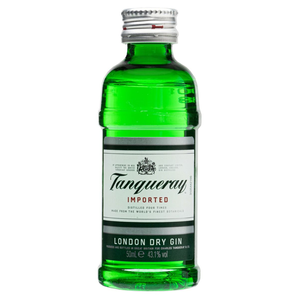 MINI GIN TANQUERAY LONDON DRY 50ML