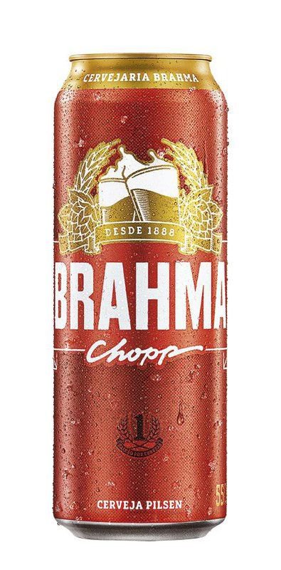 CERVEJA BRAHMA CHOPP PILSEN 550ML LATA