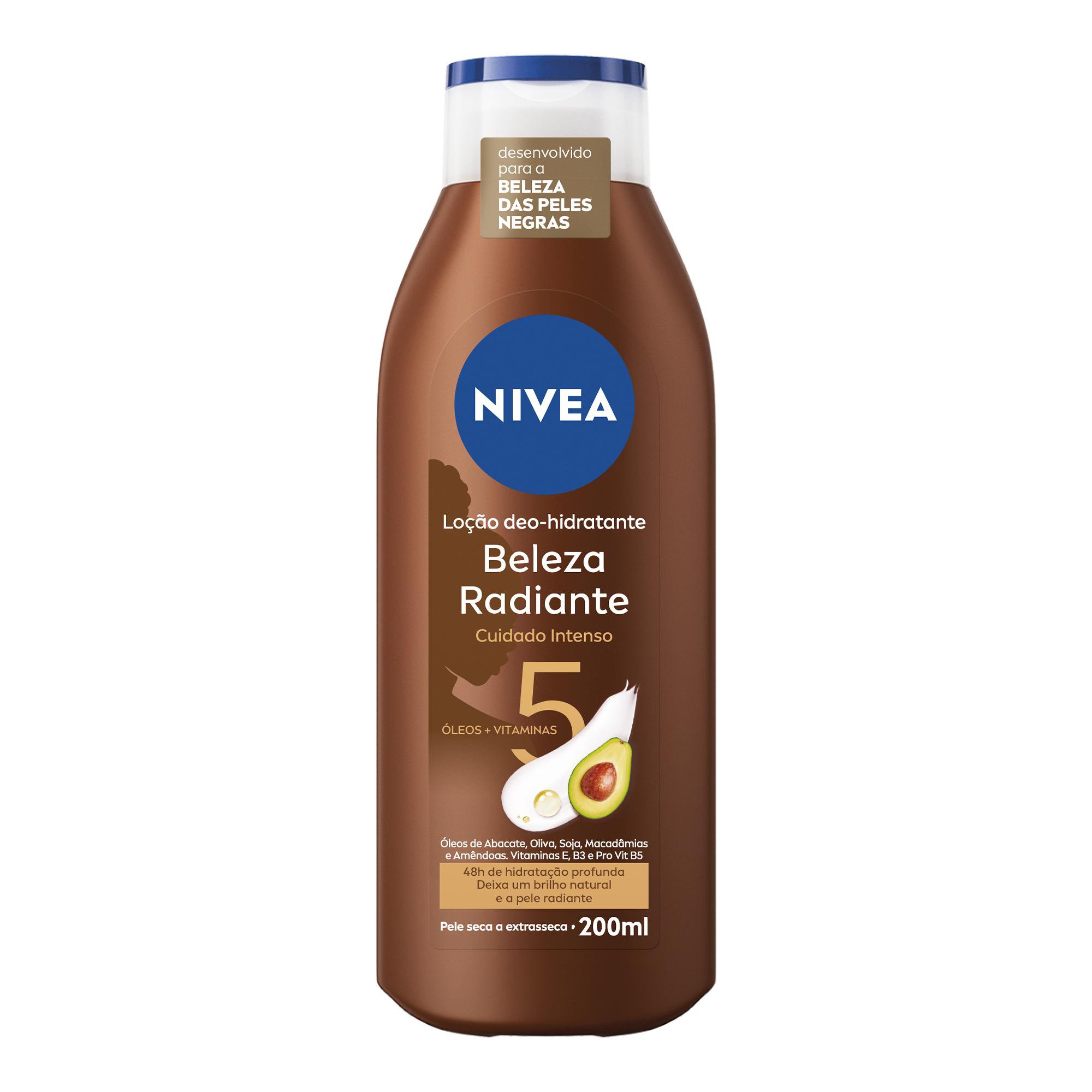 NIVEA HIDRATANTE DESODORANTE BELEZA RADIANTE CUIDADO INTENSO 200ML