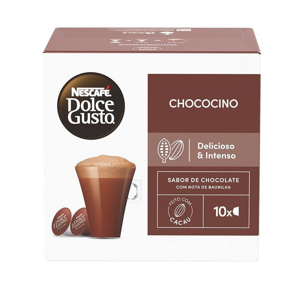 CAFE EM CAPSULA NESCAFE DOLCE GUSTO CHOCOCCINO 10 CAPSULAS