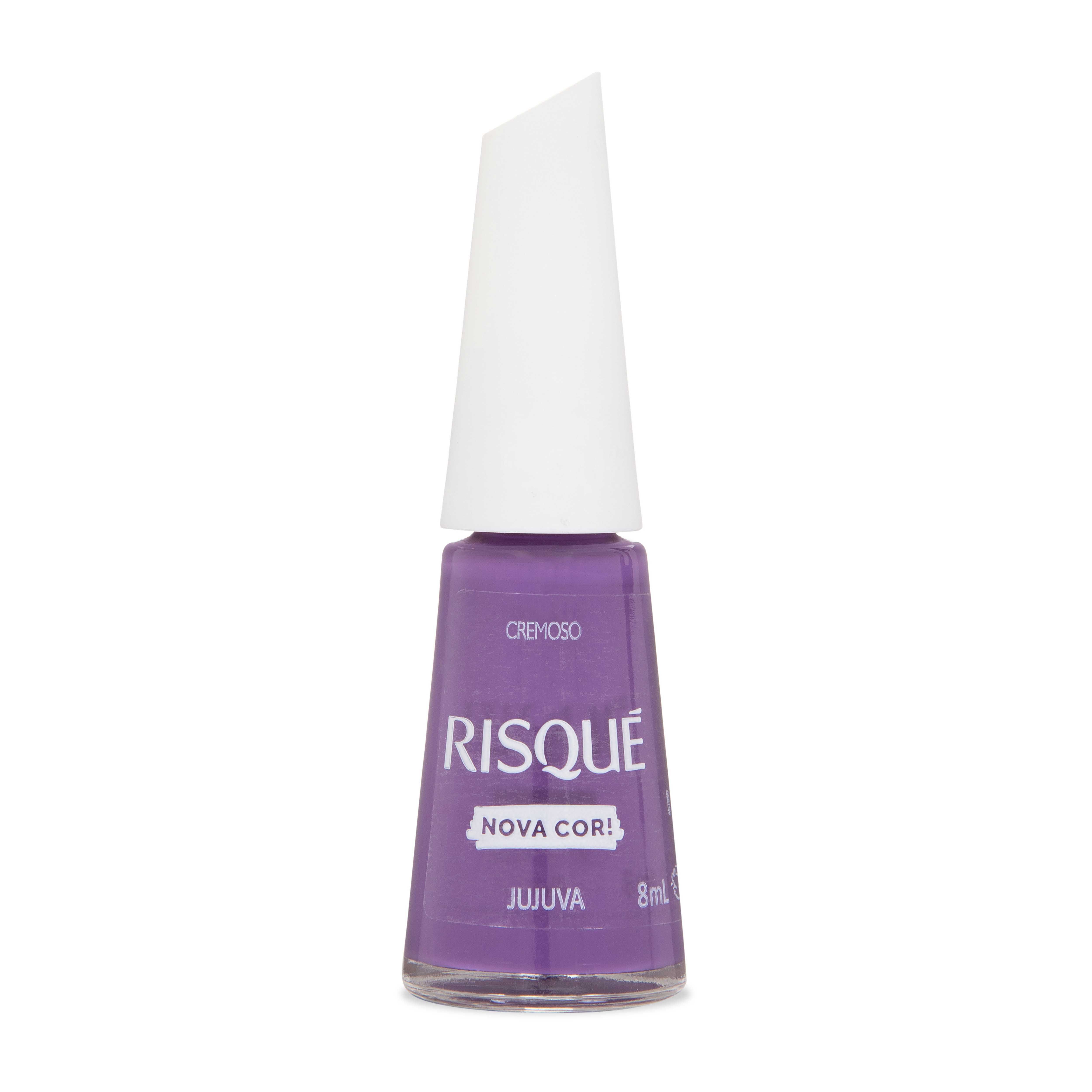 ESMALTE RISQUE ROXA CREMOSO JUJUVA 8ML