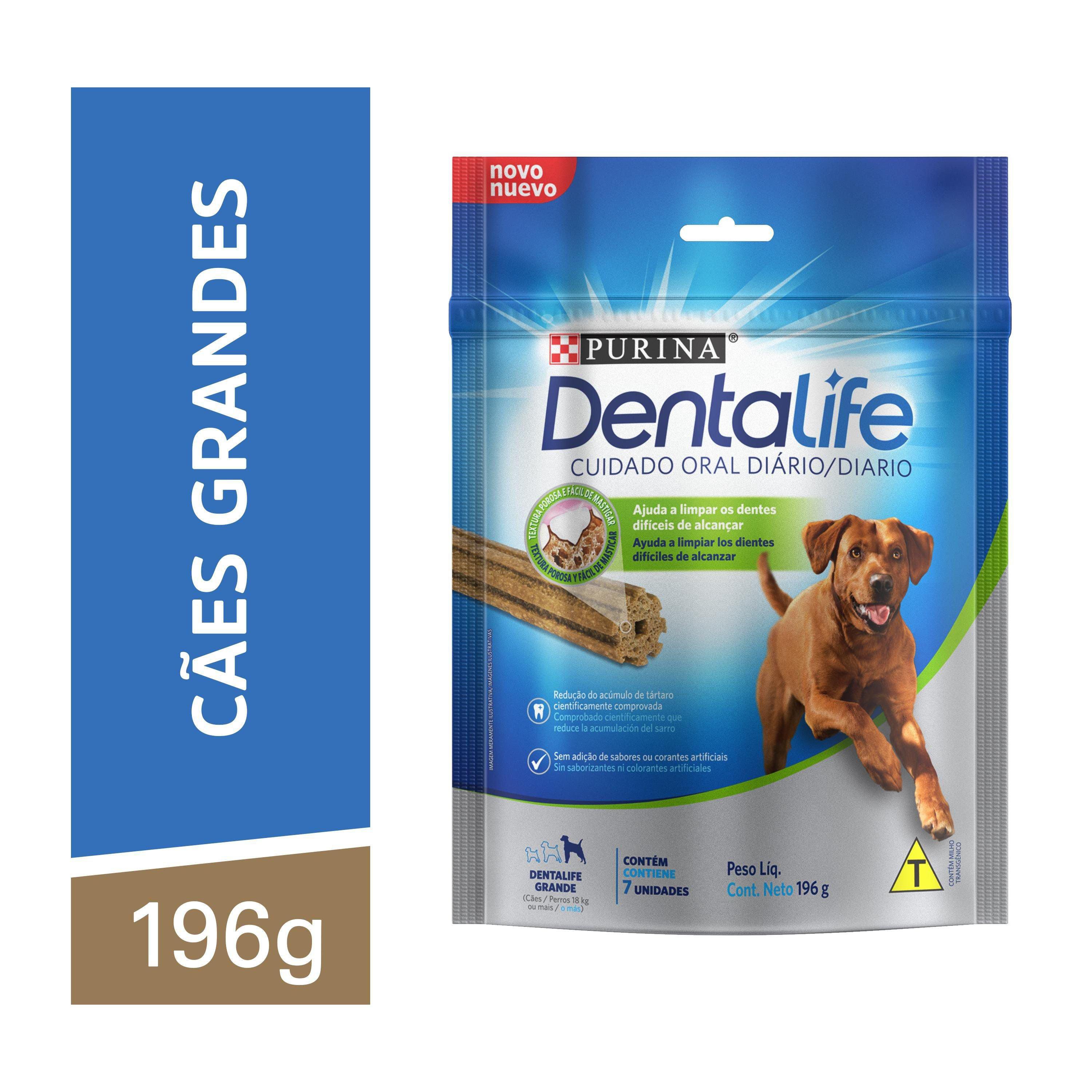 PETISCO DENTALIFE CAES ADULTOS GRANDES FRANGO 196G