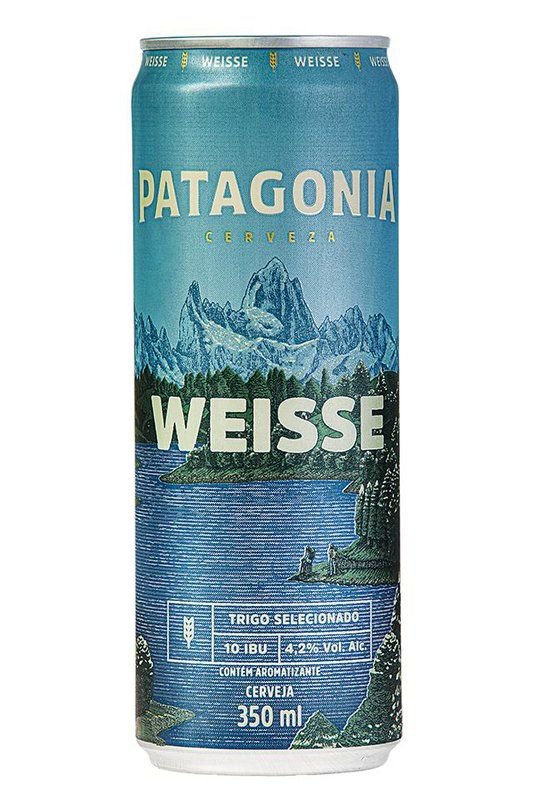 CERVEJA PATAGONIA WEISSE 350ML LATA