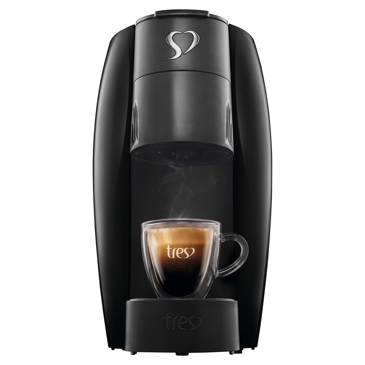 CAFETEIRA ESPRESSO E MULTIBEBIDAS TRES LOV 110V PRETA