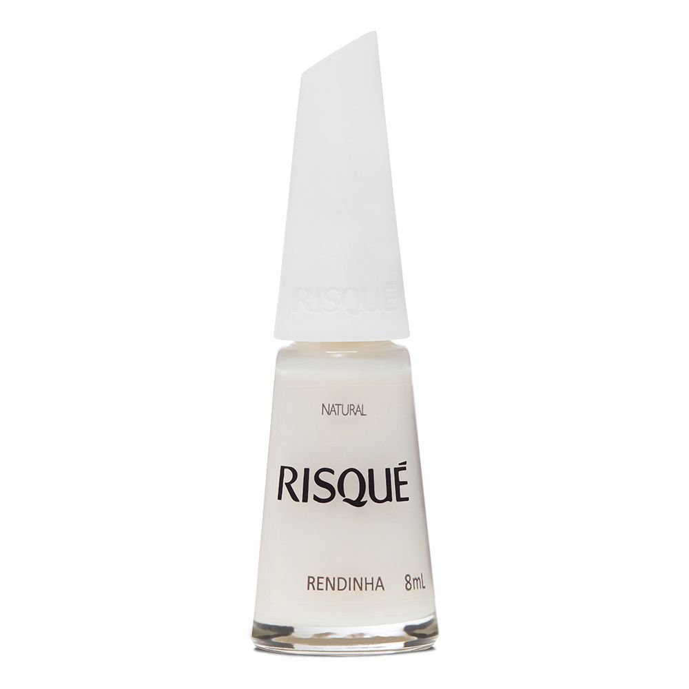 ESMALTE RISQUE BRANCO NATURAL RENDINHA 8ML