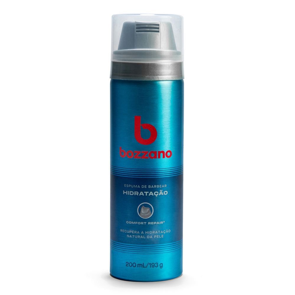 ESPUMA BARBEAR BOZZANO HIDRATACAO 200ML