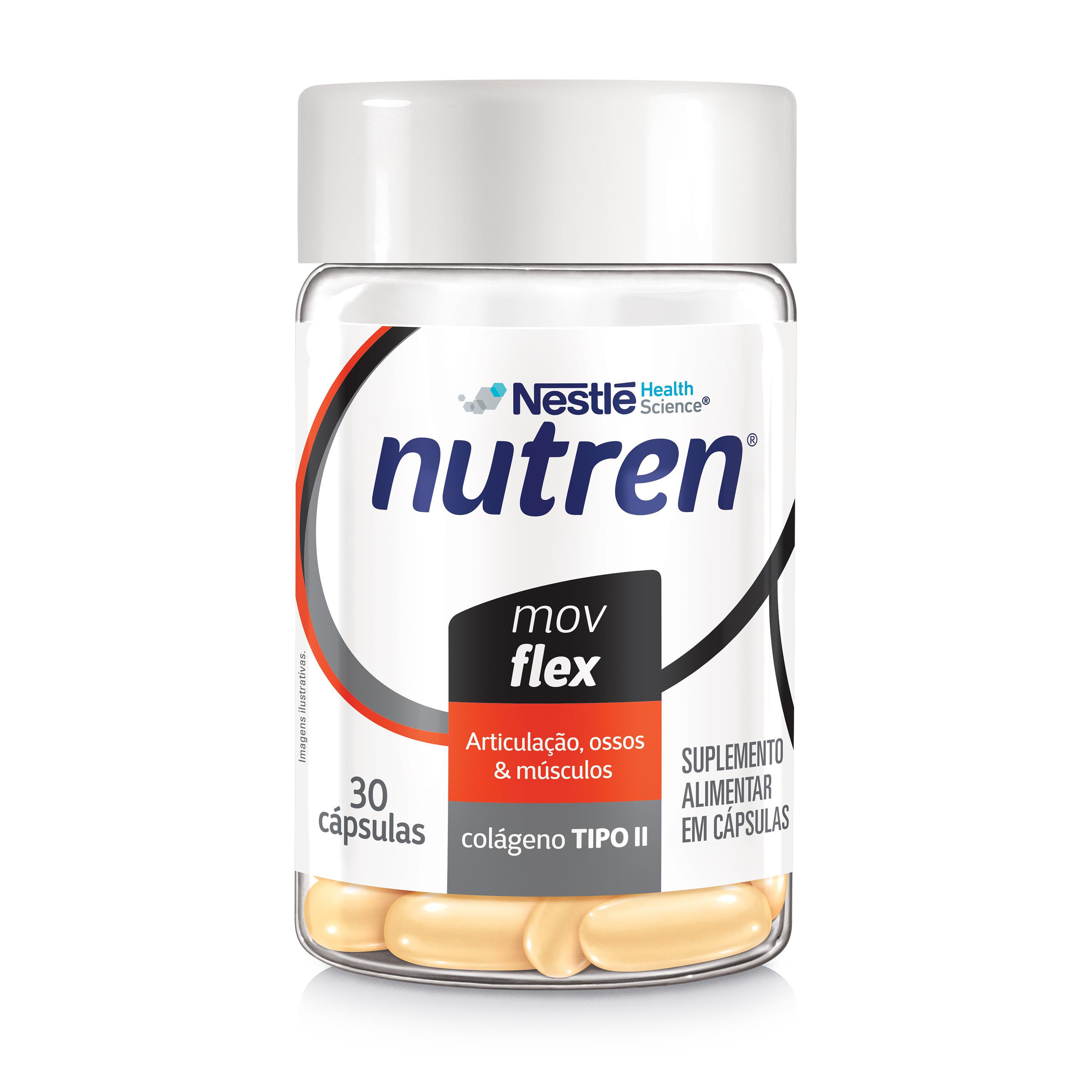 SUPLEMENTO ALIMENTAR NUTREN MOV FLEX 30 CAPSULAS