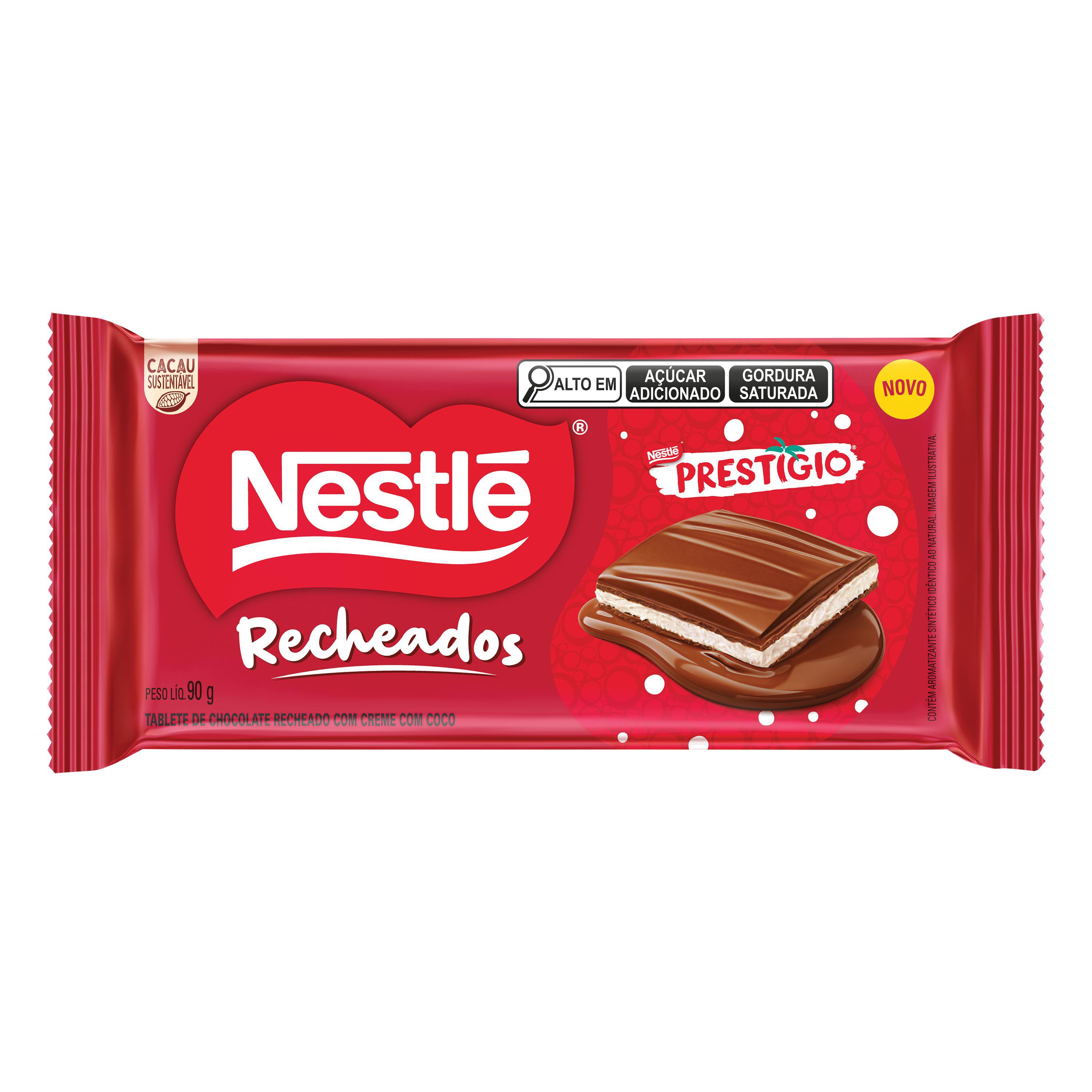 NESTLE PRESTIGIO RECHEADOS 90G TABLETE