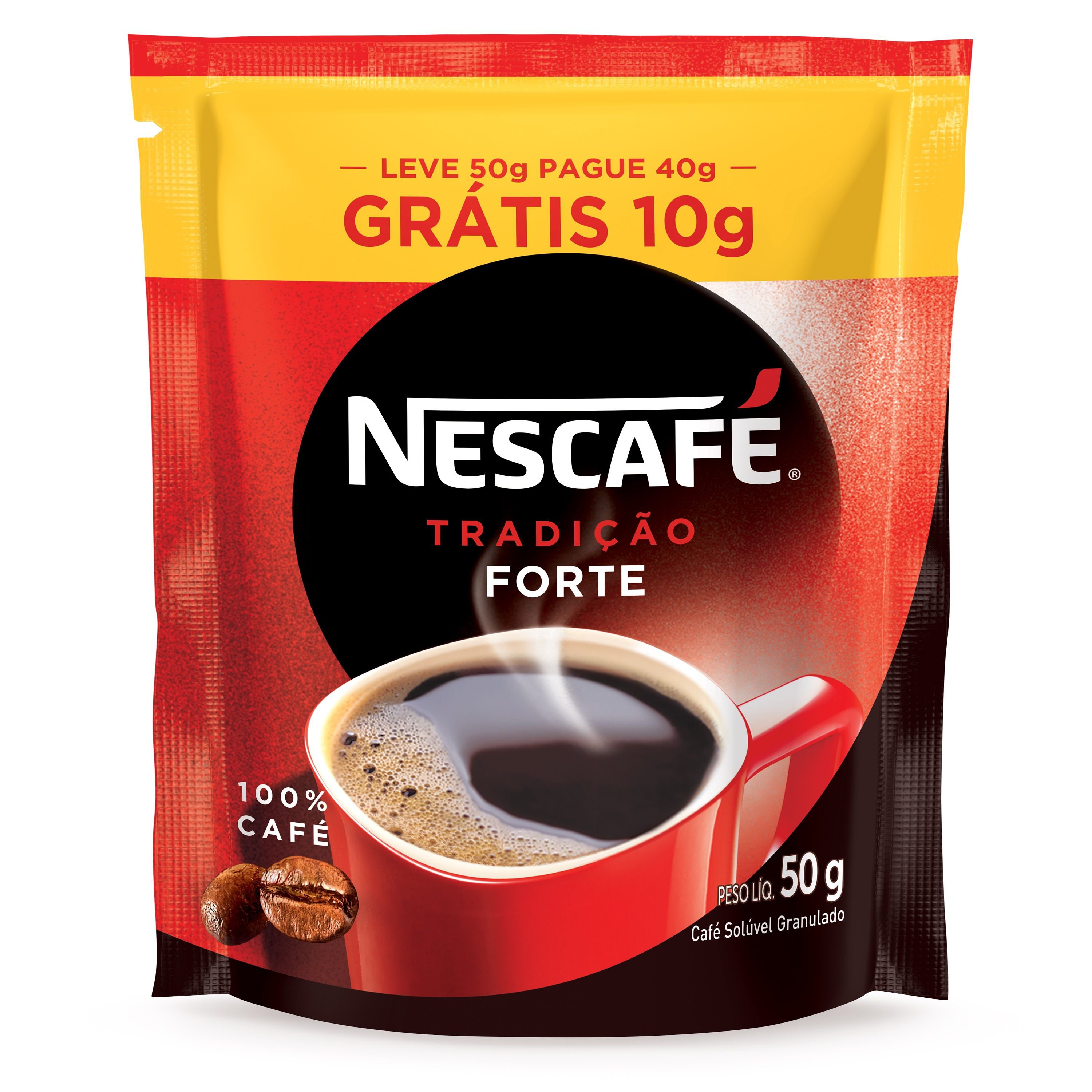 CAFE SACHET NESCAFE TRADICAO LEVE 50G PAGUE 40G
