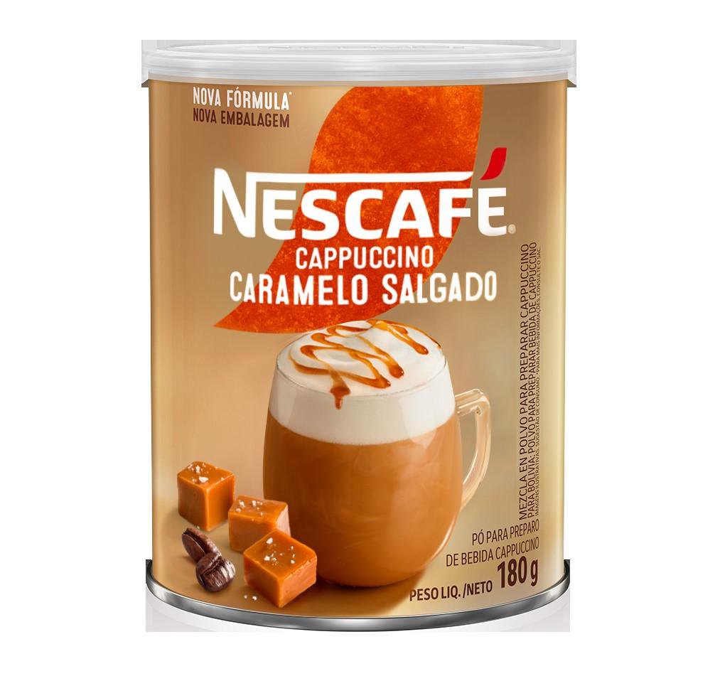 NESCAFE CAPPUCCINO CARAMELO SALGADO 180G