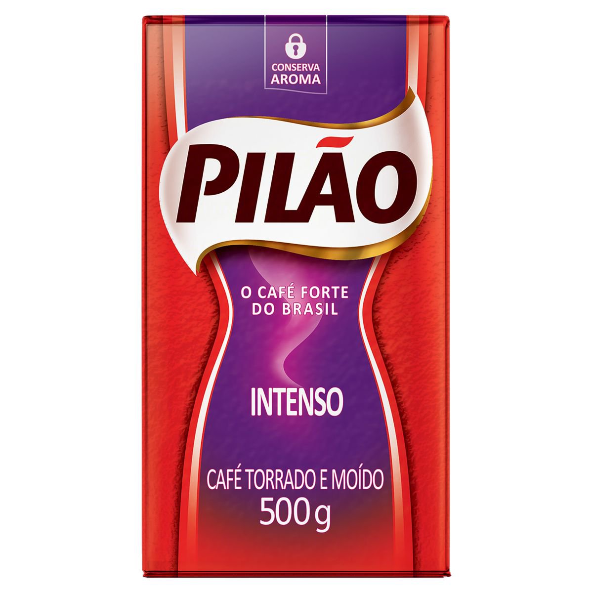 CAFE PILAO TORRADO E MOIDO INTENSO VACUO 500G