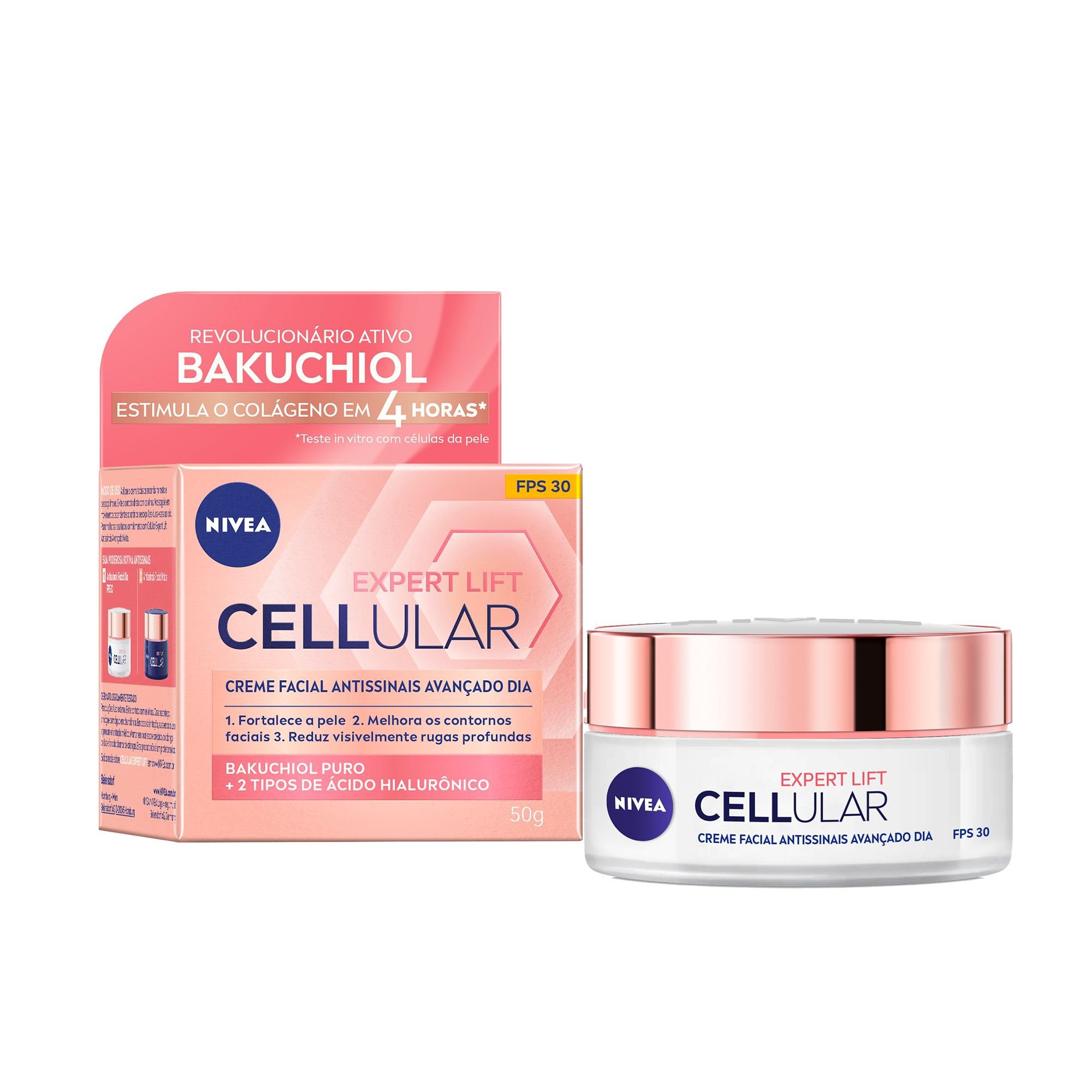 NIVEA CREME FACIAL ANTISSINAIS CELLULAR LIFT DIA FPS 30 50ML