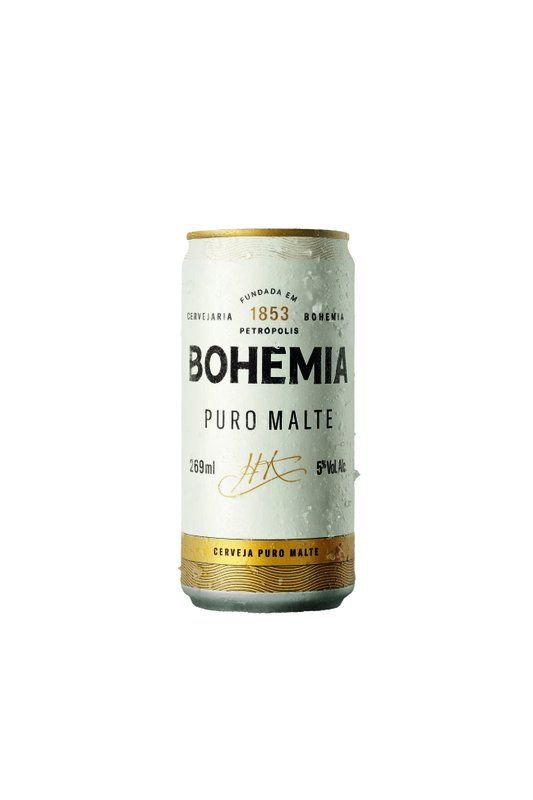 CERVEJA BOHEMIA PURO MALTE 269ML LATA