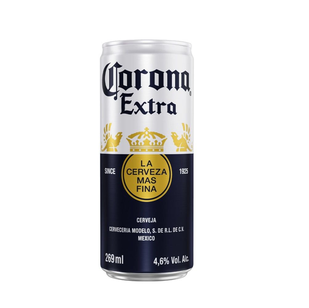 CERVEJA CORONA EXTRA 269ML LATA