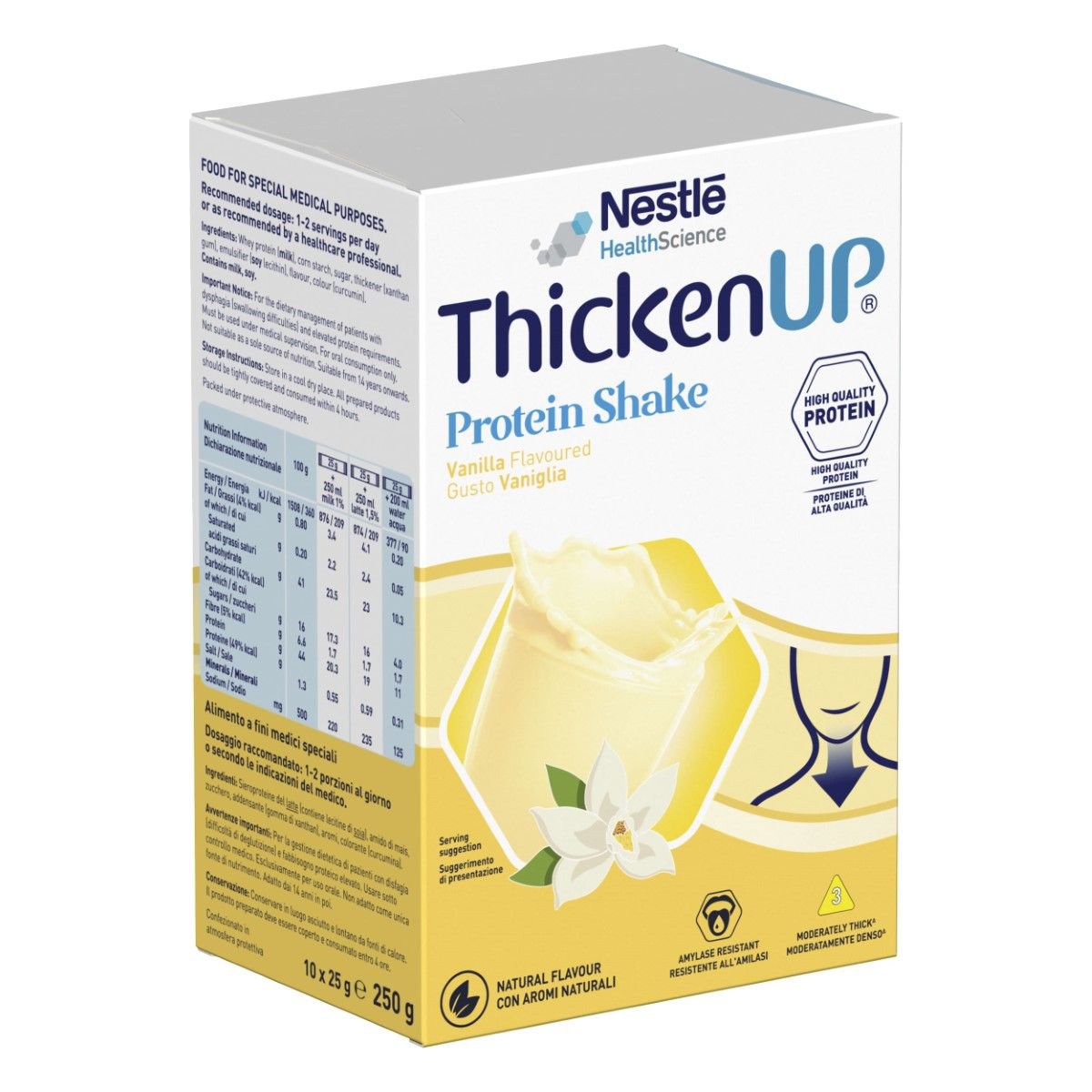 THICKEN UP PROTEIN SHAKE BAUNILHA 250G