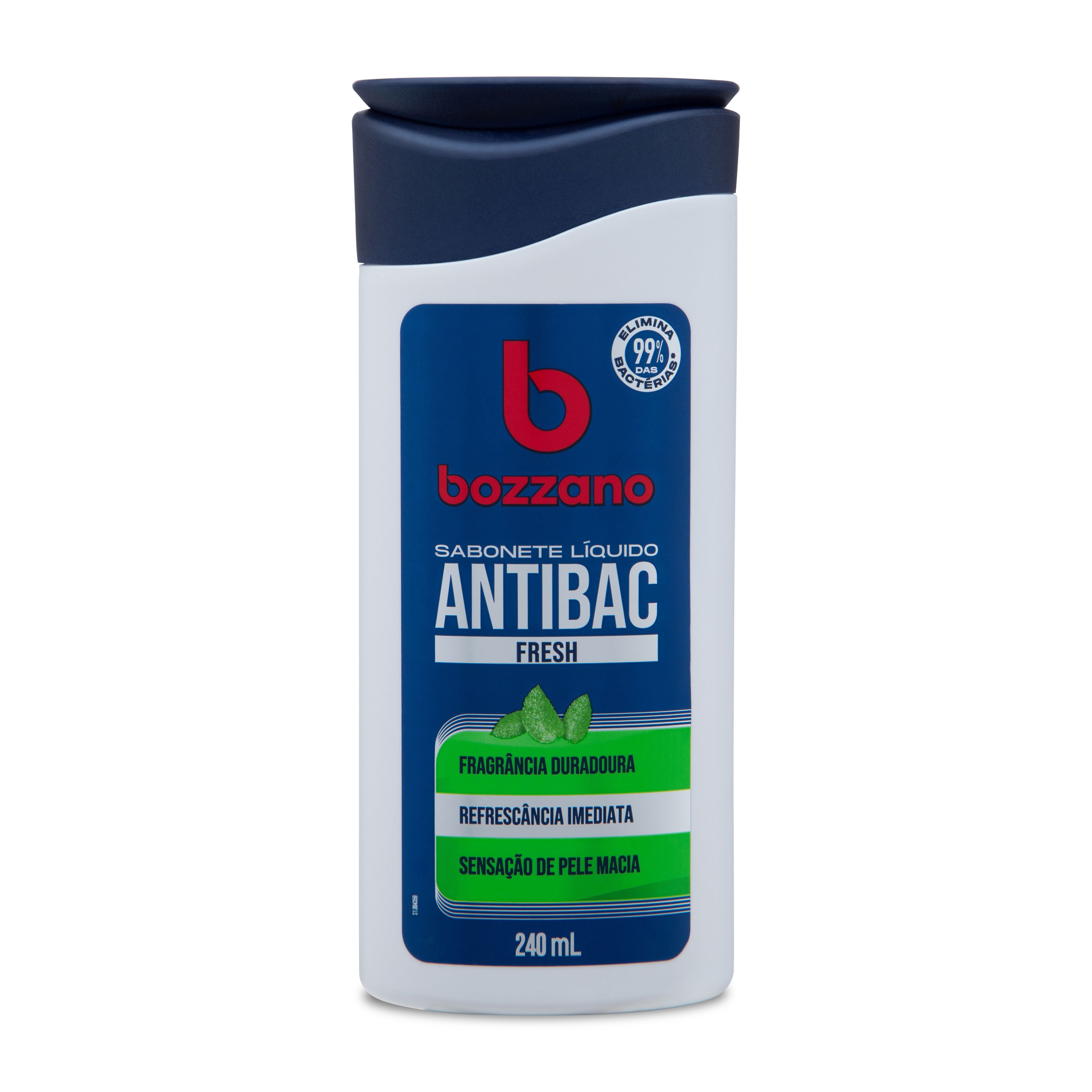 SABONETE LIQUIDO BOZZANO FRESH 240ML