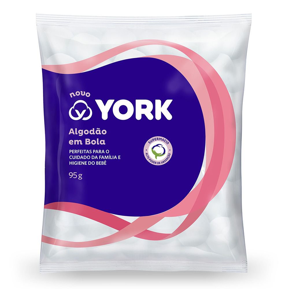 ALGODAO EM BOLAS YORK 95G