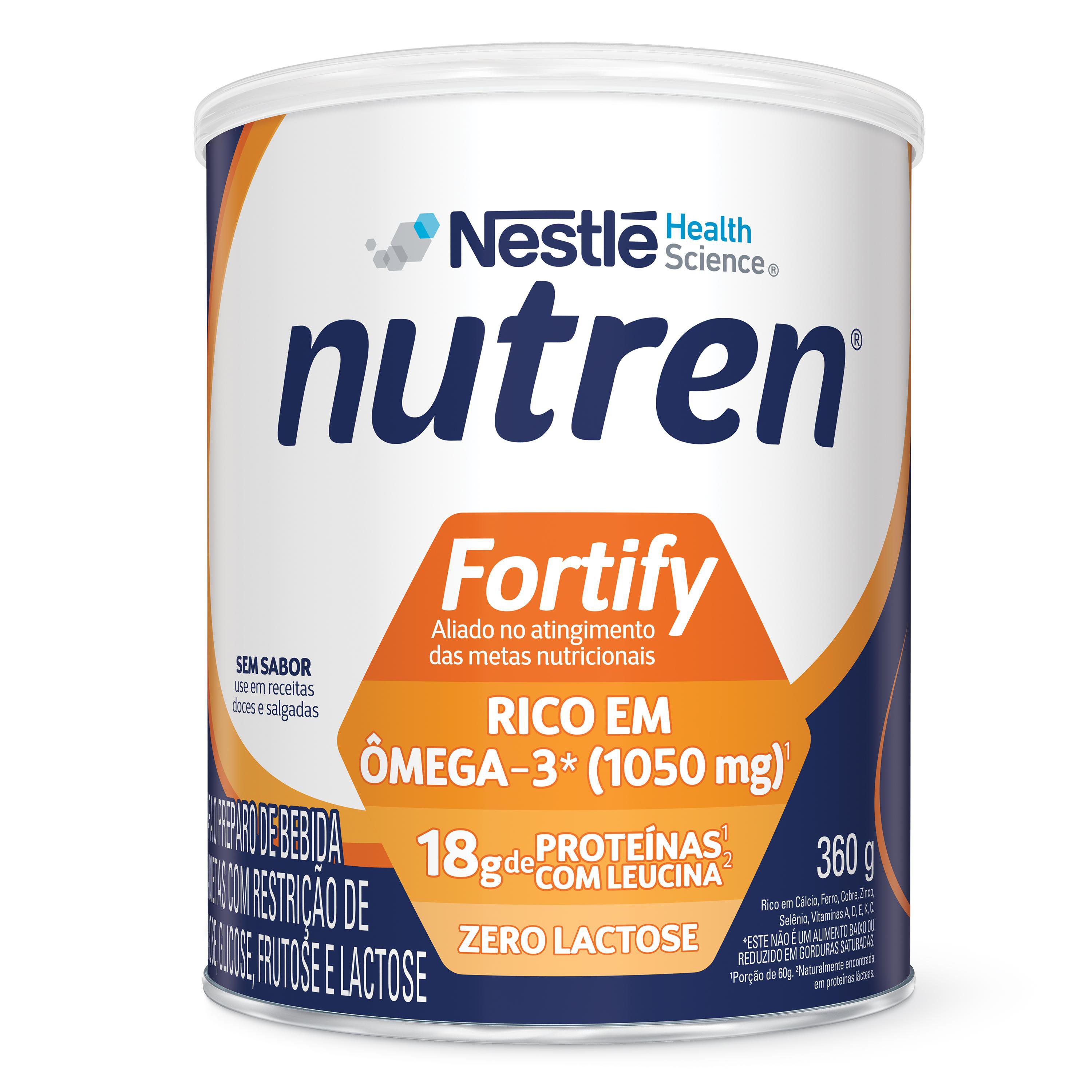 COMPLEMENTO ALIMENTAR NUTREN FORTIFY SEM SABOR 360G