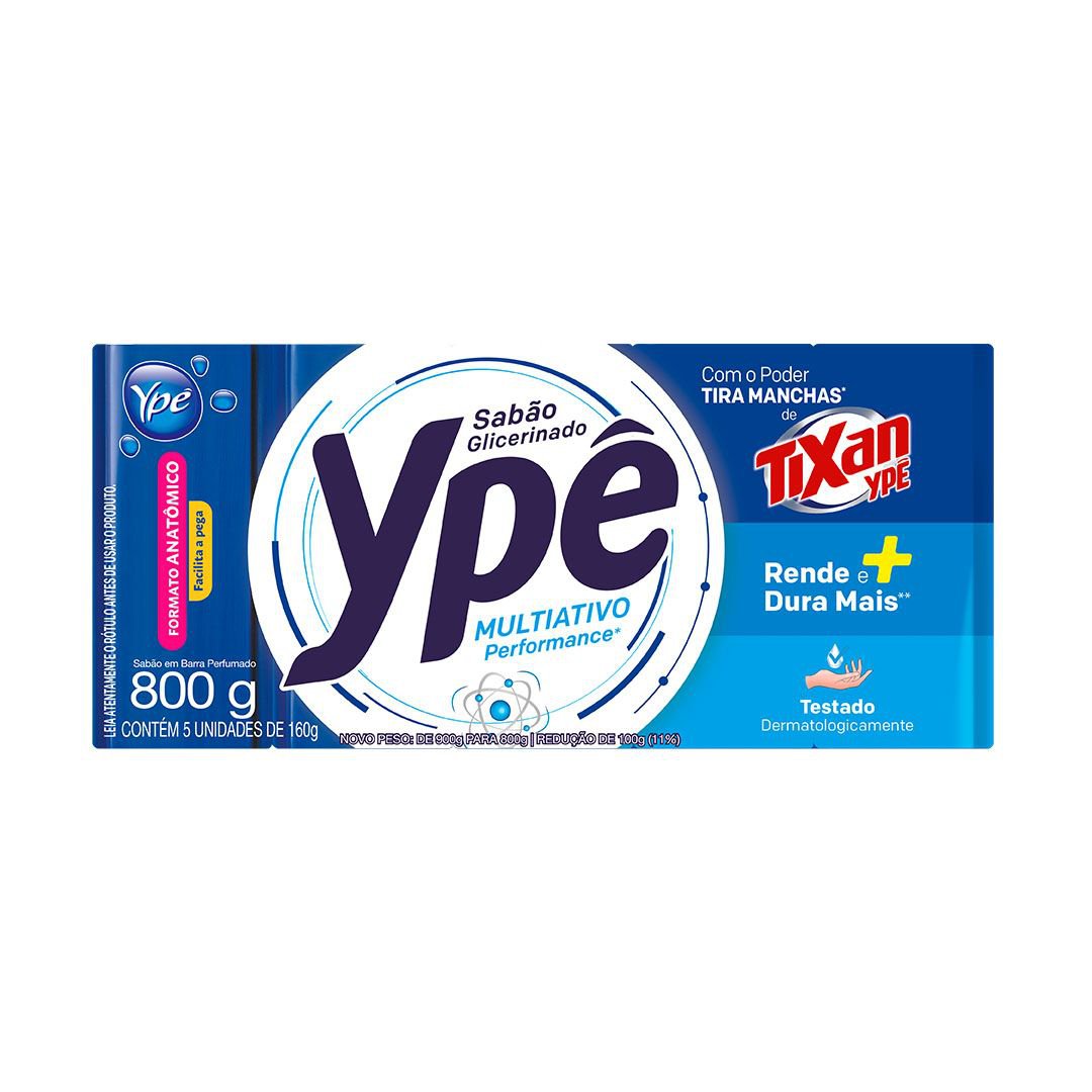 SABAO EM BARRA YPE MULTIATIVO 800G