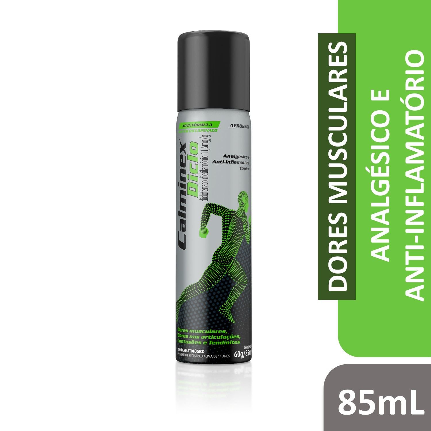 CALMINEX DICLO DICLOFENACO DIETILAMONIO AEROSSOL 85ML