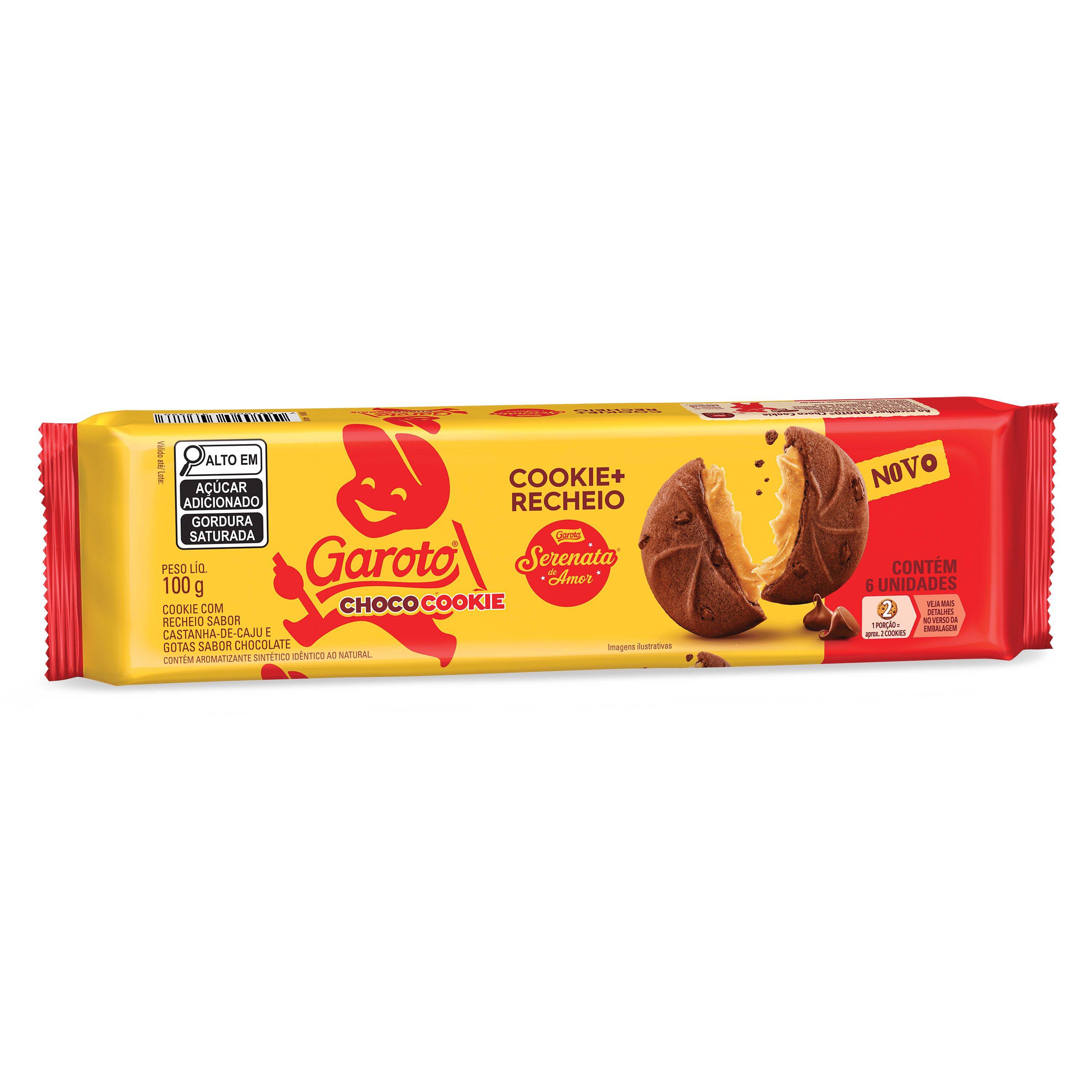 GAROTO CHOCOCOOKIE SERENATA 100G