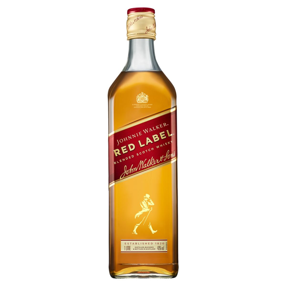 WHISKY JOHNNIE WALKER RED LABEL 1L
