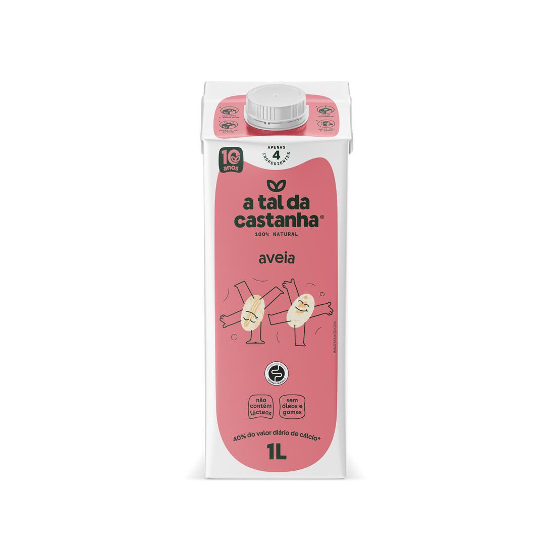 BEBIDA VEGETAL A TAL DA CASTANHA AVEIA 1L
