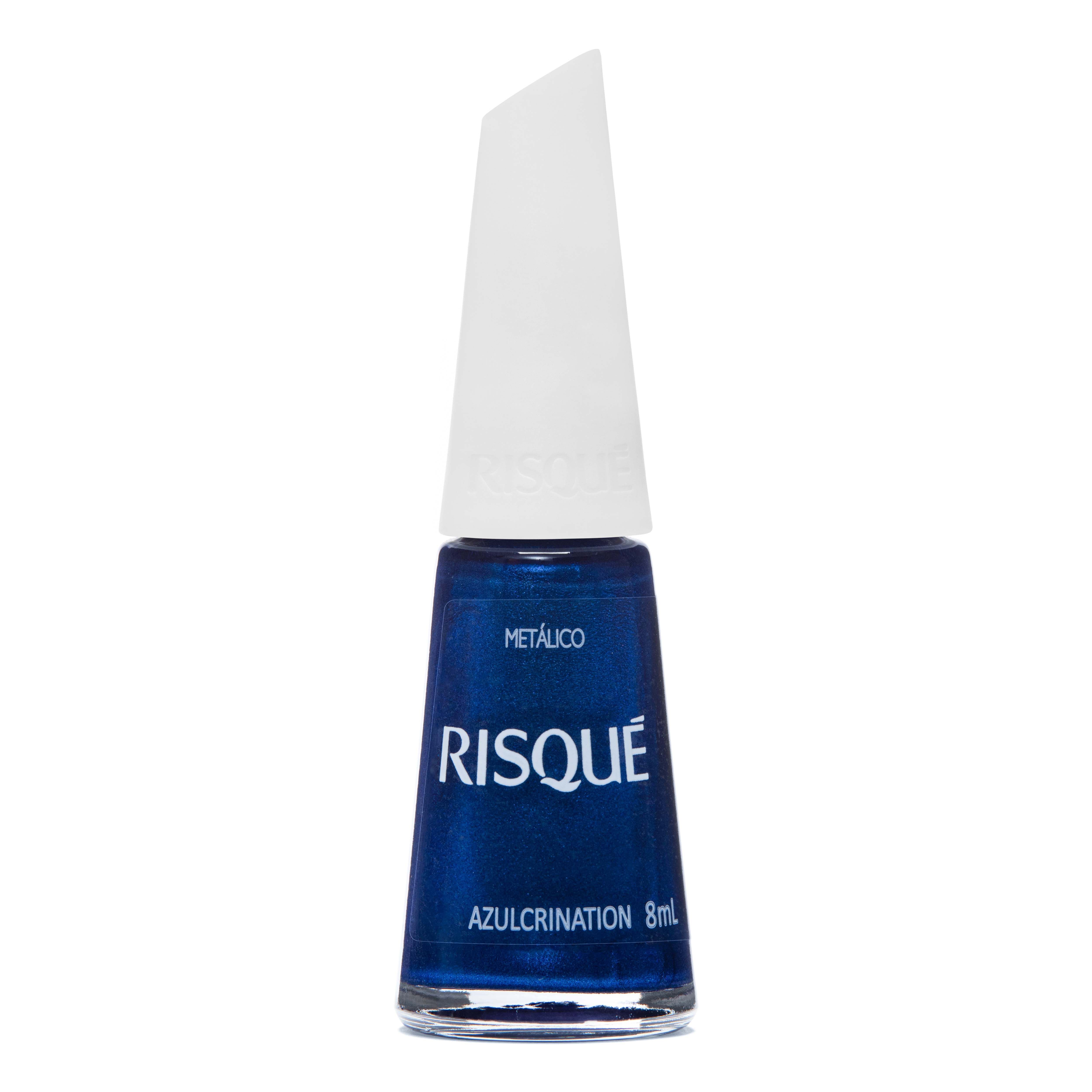 ESMALTE RISQUE AZUL METALICO AZULCRINATION 8ML