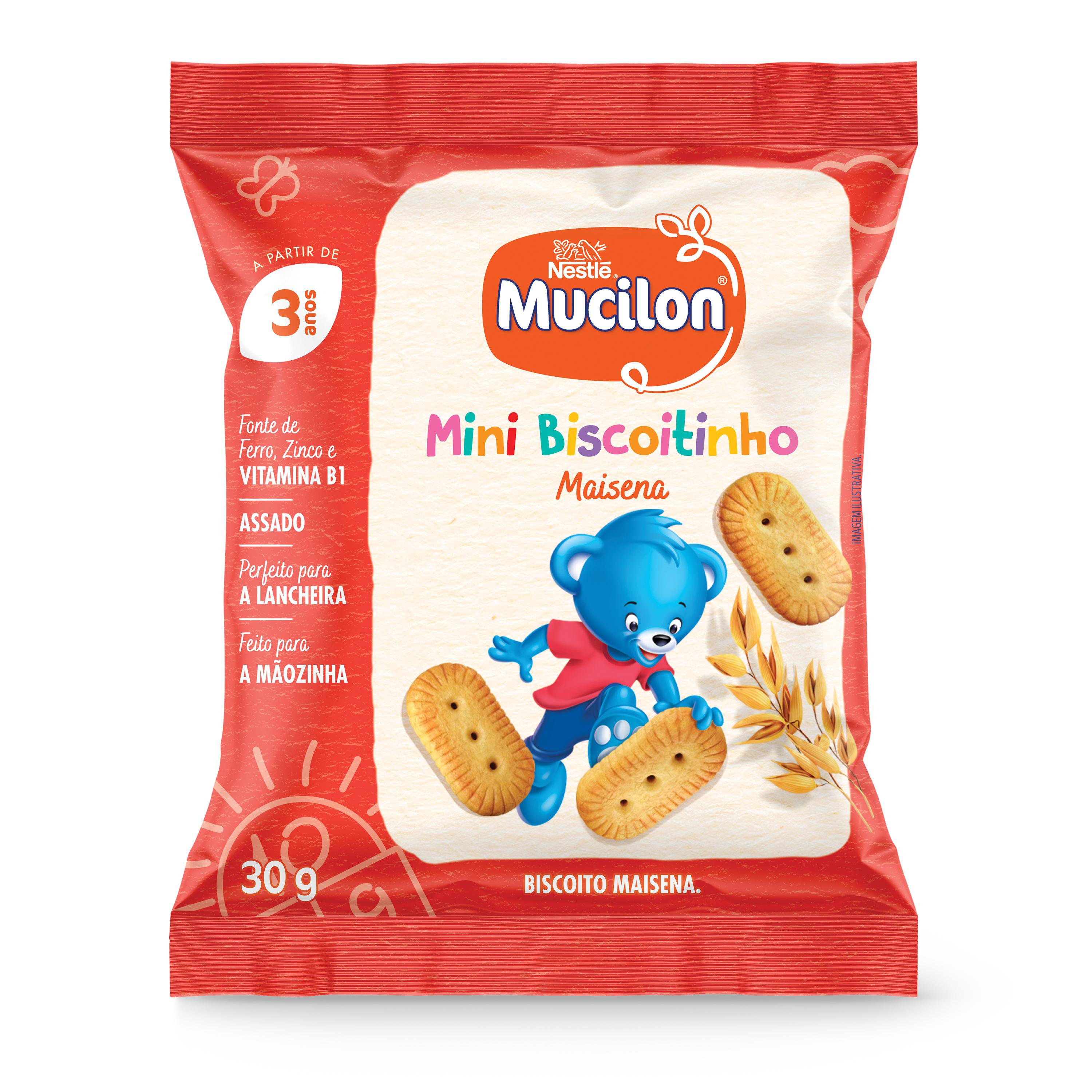 BISCOITO INFANTIL SABOR MAISENA MUCILON 30G