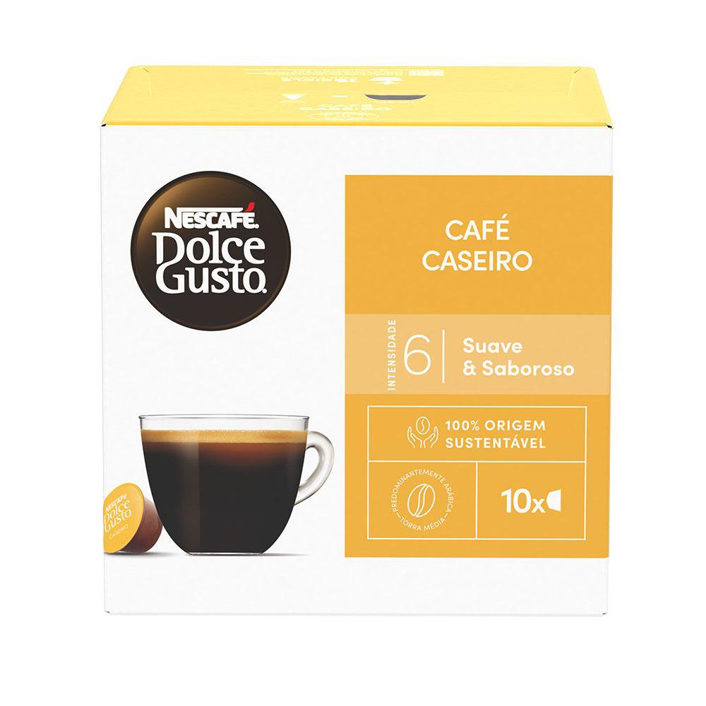 NESCAFE DOLCE GUSTO CAFE CASEIRO 10 CAPSULAS